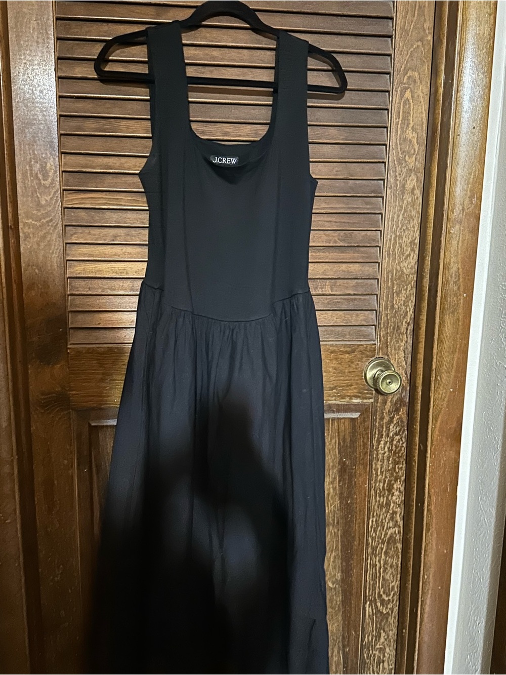 $128 MSRP J.Crew Scooped-waist Dress - Picture 2 of 3